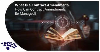 CobbleStone Software explains how contract amendments can be managed.