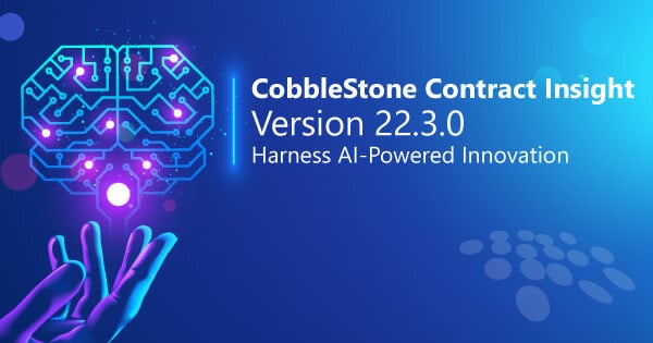 CobbleStone Software presents version 22.3.0 so you can harness AI-powered innovation.