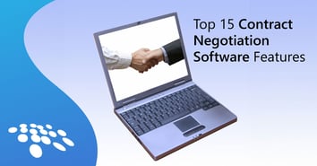 CobbleStone Software discusses the top 15 contract negotiation features to look for.