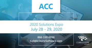 CobbleStone exhibited at the 2020 ACC Solutions Expo.