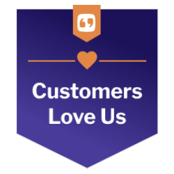 Featured Customers - Customers Love Us Badge for CobbleStone Software - Fall 2024