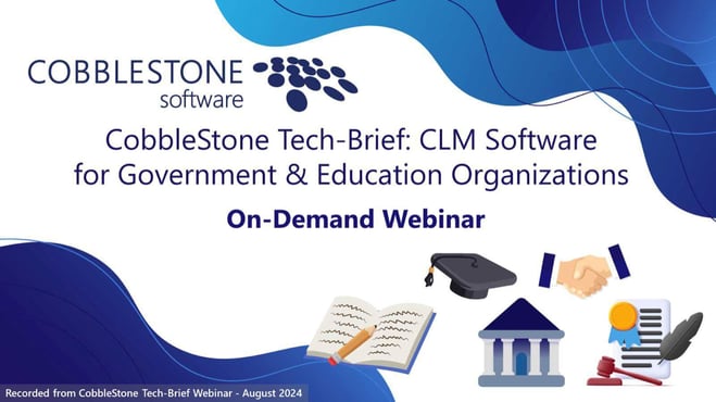 On-Demand Webinar - CobbleStone Tech-Brief August 2024