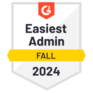 Easiest Admin - G2 - Fall 2024