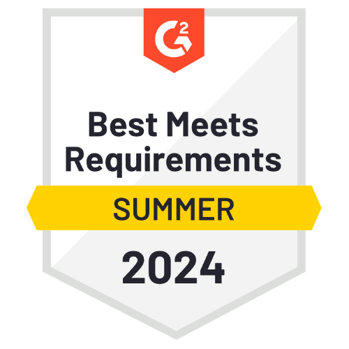 G2 - Best Meets Requirements - Summer 2024