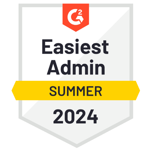 G2 - Easiest Admin - Summer 2024