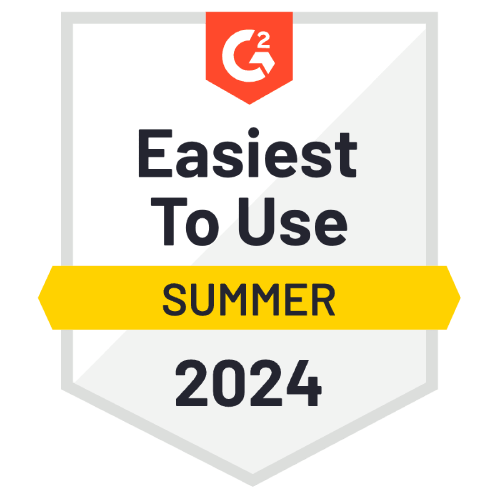 G2 - Easiest To Use - Summer 2024