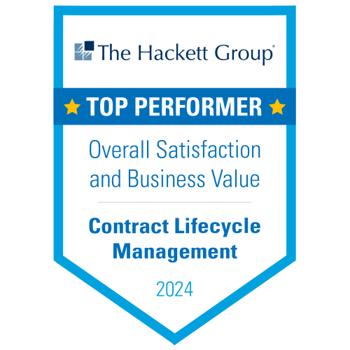 The Hackett Group - Top Performer - CLM - Overall Satisfaction and Business Value - 2024