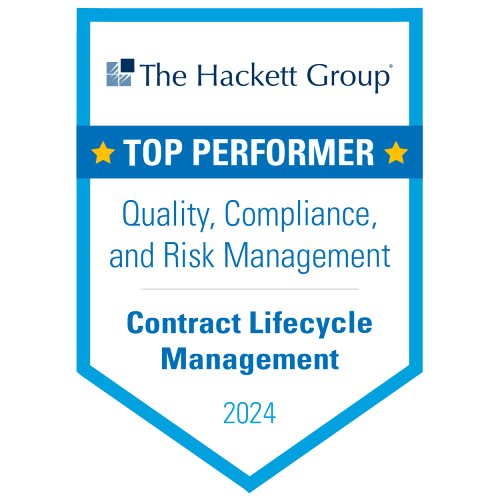 The Hackett Group - Top Performer - CLM - Quality Compliance and Risk Management - 2024