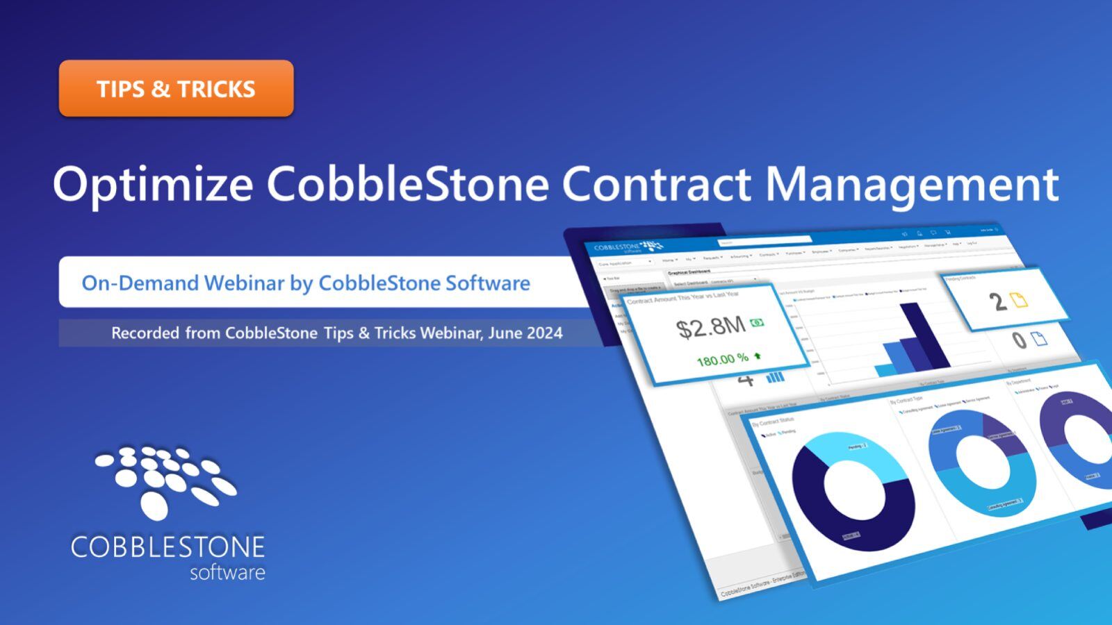 CobbleStone Tips & Tricks Webinar