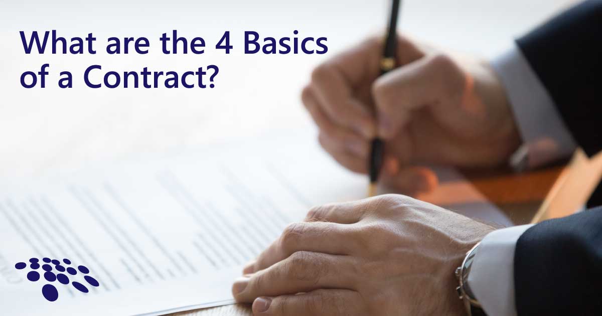 CobbleStone Software discusses the four basics of a contract.