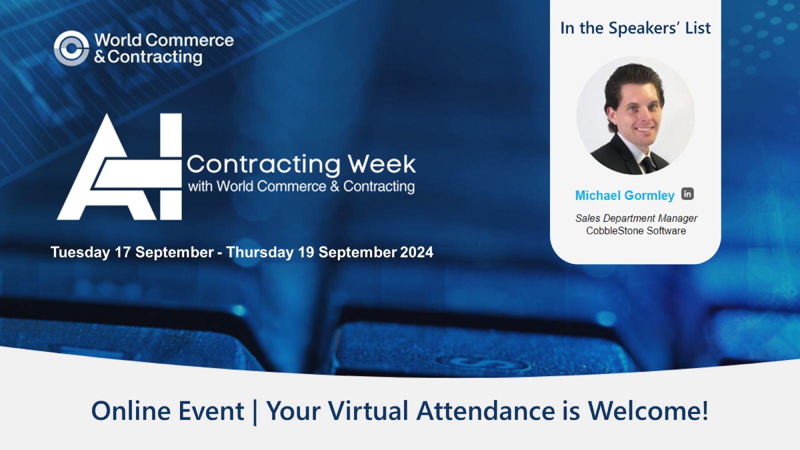 AI Contracting Week 2024 - organized by World Commerce & Contracting