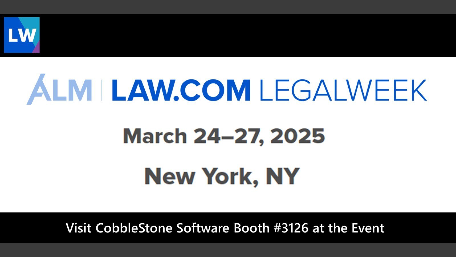 ALM | Law.com LegalWeek 2025