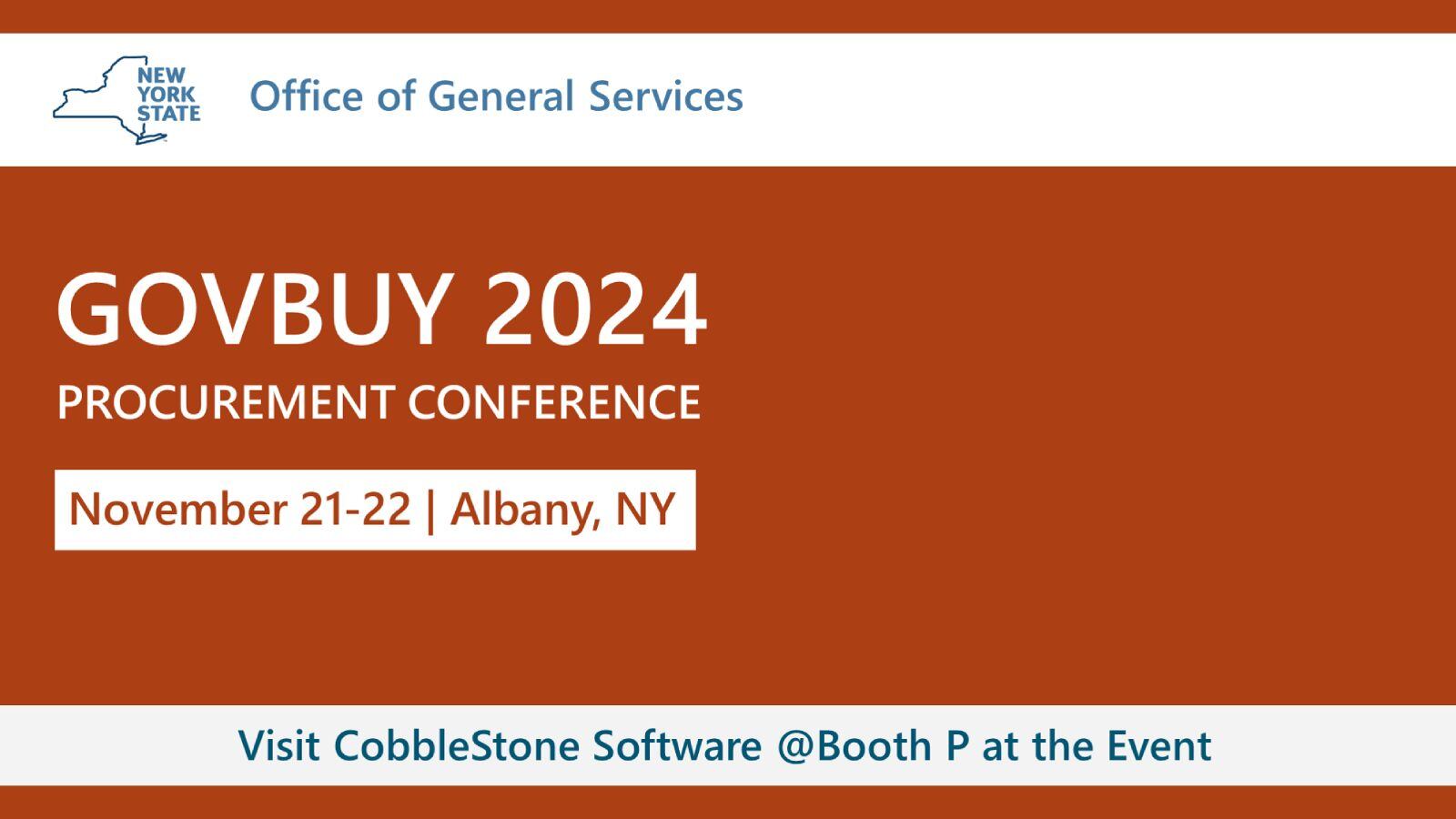 NY GovBuy 2024 Procurement Conference