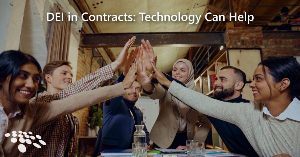 CobbleStone Software explores navigating DEI in contracts and how technology can help.