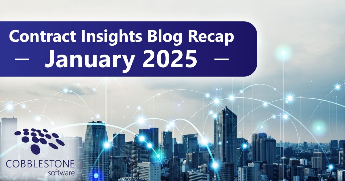 CobbleStone Software shares its blog recap for January 2025.