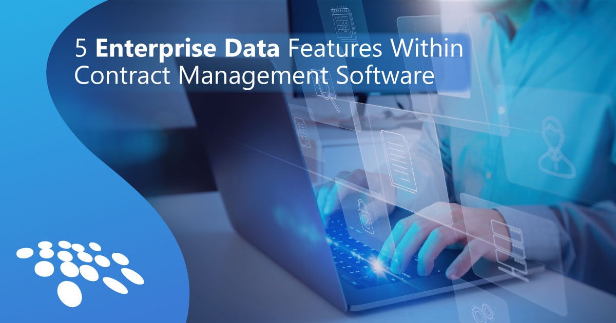 CobbleStone Software explores five enterprise data features within contract management software.