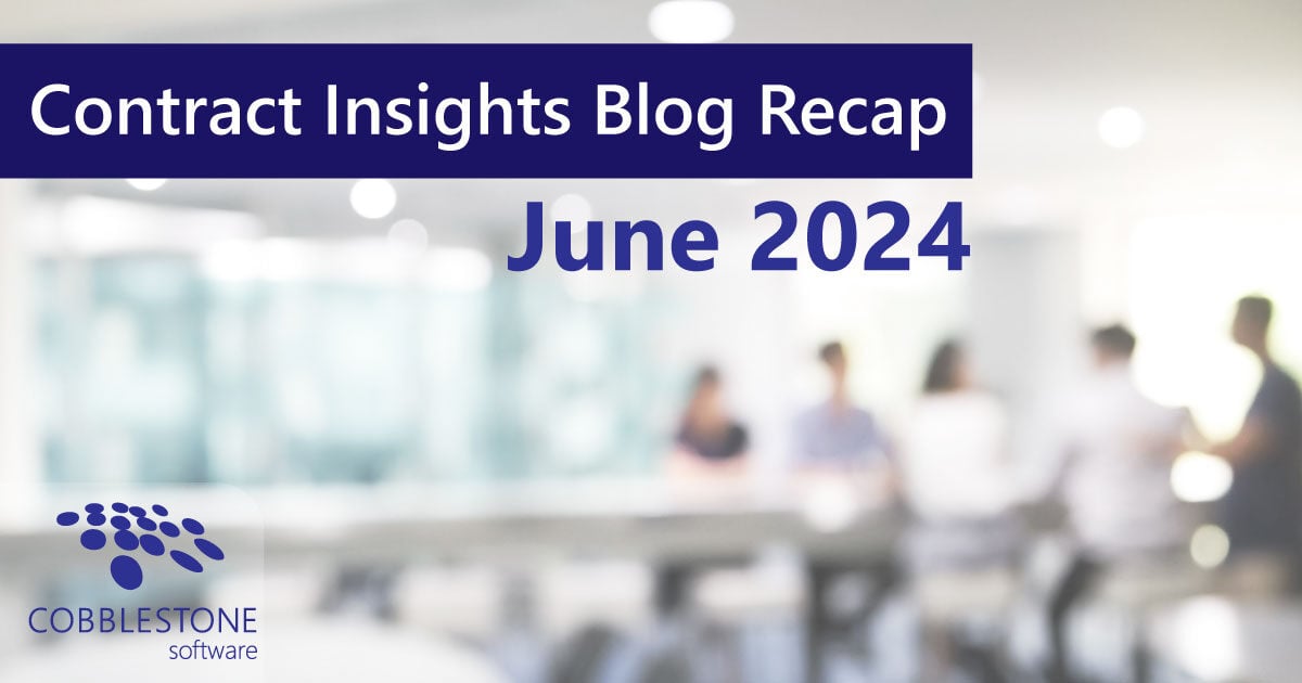 CobbleStone Software provides its blog recap for June 2024.