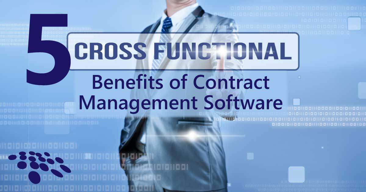 CobbleStone Software explains 5 cross-functional benefits of contract management software.