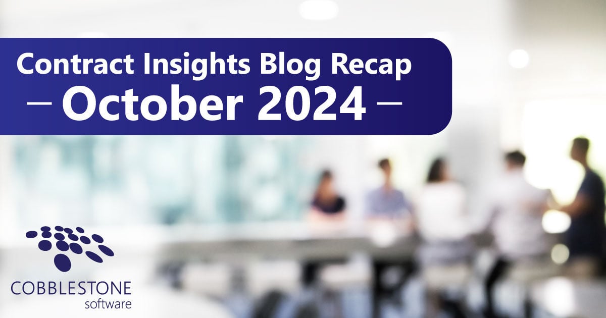 CobbleStone Software presents its blog recap for October 2024.